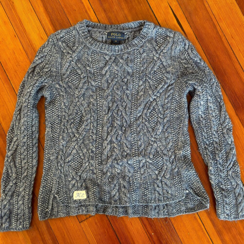 POLO Ralph Lauren Cable Sweater 6x